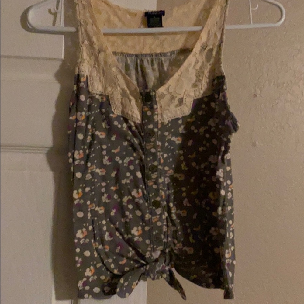 Long crop top